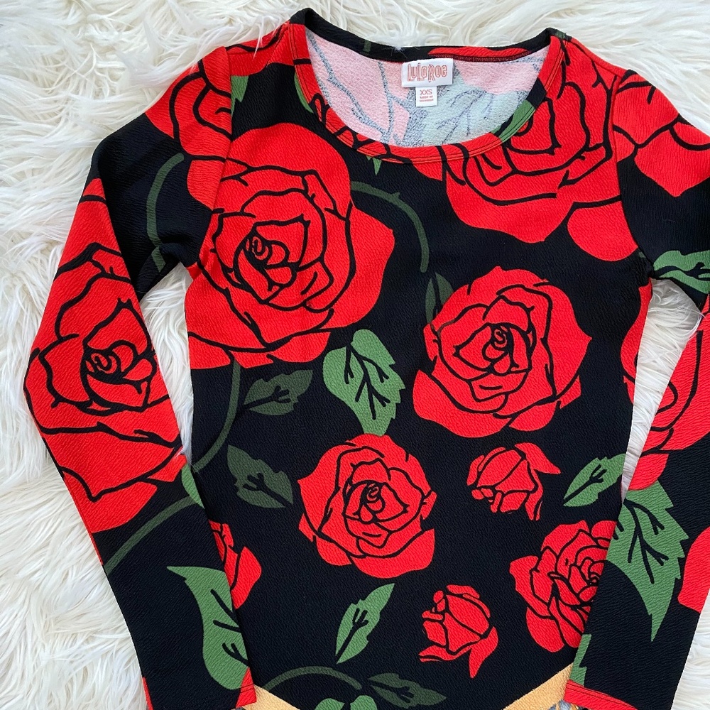 LuLaRoe Elegant Debbie XXS RARE